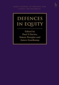 Cover: Defences in Equity - Hart Publishing