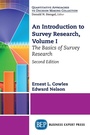 Cover: An Introduction to Survey Research, Volume I - Business Expert Press