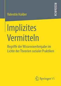 Abbildung von: Implizites Vermitteln - Springer VS