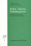 Bild: Kultur - Sprache - Einbildungskraft - frommann-holzboog