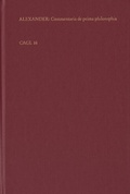 Cover: Commentaria in duodecim Aristotelis libros de prima philosophia - frommann-holzboog