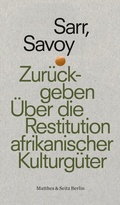 Cover: Zur&uuml;ckgeben - Matthes & Seitz Berlin