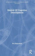 Cover: Models Of Cognitive Development - Psychology Press Ltd