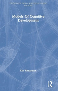 Enlarge image Cover: Models Of Cognitive Development - Psychology Press Ltd