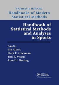 Enlarge image Cover: Handbook of Statistical Methods and Analyses in Sports - Chapman & Hall/CRC