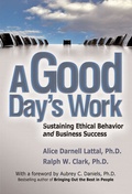 Cover: A Good Day's Work - McGraw-Hill Professional