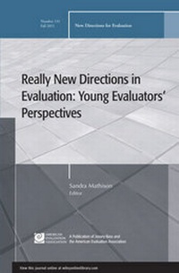 Enlarge image Cover: Really New Directions in Evaluation - Jossey-Bass