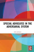 Cover: Special Advocates in the Adversarial System - Routledge