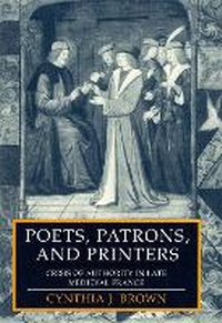 Enlarge image Cover: Poets, Patrons, and Printers - Cornell University Press