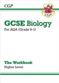 Cover: GCSE Biology: AQA Workbook - Higher - Coordination Group Publications Ltd (CGP)