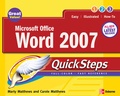 Cover: Microsoft Office Word 2007 QuickSteps - Osborne/McGraw-Hill