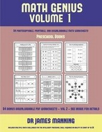 Enlarge image Cover: Preschool Books (Math Genius Vol 1) - Kindergarten Workbooks