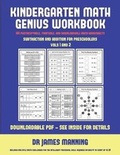 Cover: Subtraction and Addition for Preschoolers (Kindergarten Math Genius) - Kindergarten Workbooks