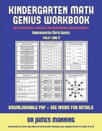 Enlarge image Cover: Kindergarten Math Games (Kindergarten Math Genius) - Kindergarten Workbooks