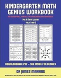 Cover: Pre K Math Lesson (Kindergarten Math Genius) - Kindergarten Workbooks