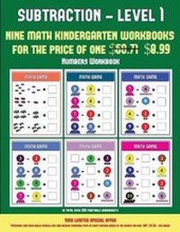 Enlarge image Cover: Numbers Workbook (Kindergarten Subtraction/taking away Level 1) - Kindergarten Workbooks