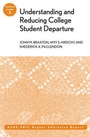Cover: Understanding and Reducing College Student Departure - Jossey-Bass