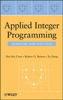 Cover: Applied Integer Programming - Wiley