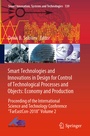 Cover: Smart Technologies and Innovations in Design for Control of Technological Processes and Objects: Economy and Production - Springer
