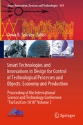 Cover: Smart Technologies and Innovations in Design for Control of Technological Processes and Objects: Economy and Production - Springer