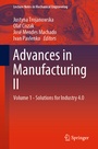 Cover: Advances in Manufacturing II - Springer