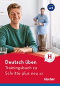 Cover: Trainingsbuch zu Schritte plus neu A2 - Hueber Verlag