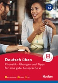 Cover: Phonetik - &Uuml;bungen und Tipps f&uuml;r eine gute Aussprache A1 - Hueber Verlag