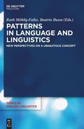 Cover: Patterns in Language and Linguistics - De Gruyter Mouton