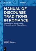 Cover: Manual of Discourse Traditions in Romance - De Gruyter