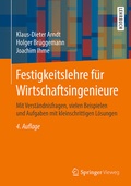 Cover: Festigkeitslehre f&uuml;r Wirtschaftsingenieure - Springer Vieweg