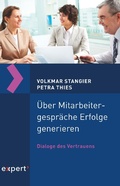 Cover: &Uuml;ber Mitarbeitergespr&auml;che Erfolge generieren - expert verlag GmbH