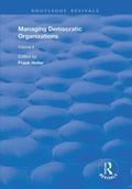 Cover: Managing Democratic Organizations II - Routledge
