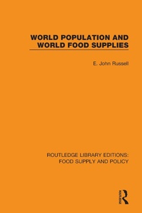 Abbildung von: World Population and World Food Supplies - Routledge