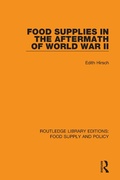 Cover: Food Supplies in the Aftermath of World War II - Routledge
