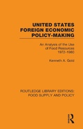 Cover: United States Foreign Economic Policy-making - Routledge