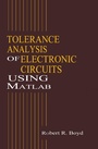 Cover: Tolerance Analysis of Electronic Circuits Using MATLAB - Routledge