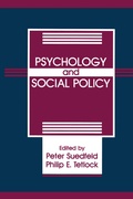 Cover: Psychology And Social Policy - Taylor & Francis