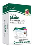 Cover: GCSE Maths Edexcel Revision Question Cards - Foundation - Coordination Group Publications Ltd (CGP)