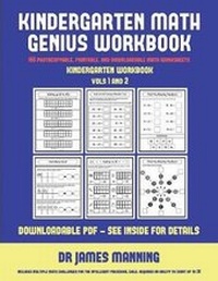 Enlarge image Cover: Kindergarten Workbook (Kindergarten Math Genius) - Kindergarten Workbooks