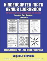 Enlarge image Cover: Preschool Math Workbook (Kindergarten Math Genius) - Kindergarten Workbooks