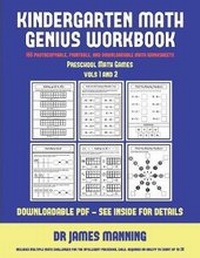 Enlarge image Cover: Preschool Math Games (Kindergarten Math Genius) - Kindergarten Workbooks