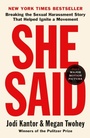 Cover: She Said - Penguin Books