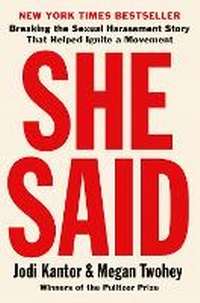Enlarge image Cover: She Said - The Penguin Press