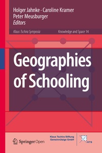 Enlarge image Cover: Geographies of Schooling - Springer