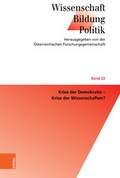 Cover: Krise der Demokratie - Krise der Wissenschaften? - B&ouml;hlau