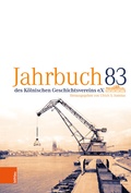 Cover: Jahrbuch des K&ouml;lnischen Geschichtsvereins e. V. 83 - B&ouml;hlau