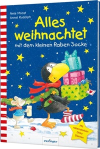 Abbildung von: Der kleine Rabe Socke: Alles weihnachtet mit dem kleinen Raben Socke - Esslinger