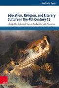 Cover: Education, Religion, and Literary Culture in the 4th Century CE - Vandenhoeck & Ruprecht