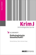 Cover: Pathologisierte Gesellschaft? - Juventa Verlag ein Imprint der Beltz Verlagsgruppe GmbH & Co. KG