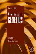 Cover: Advances in Genetics - Academic Press